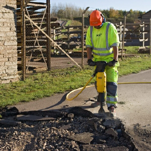 Martillo neumático Copco TEX280PE para construcción - Grupema