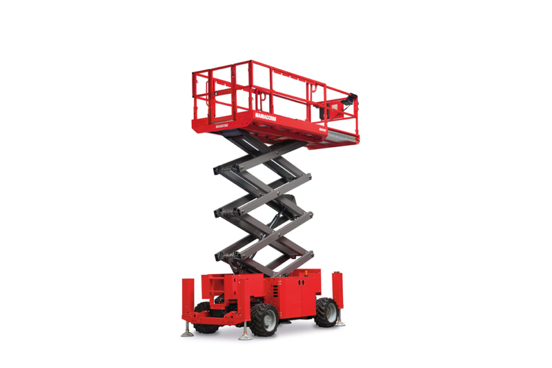 Plataforma elevadora de tijera Manitou 120SC - Grupema