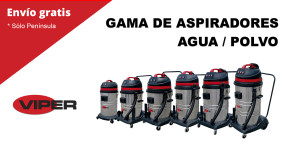 ASPIRADORES VIPER LSU AGUA POLVO ENVIO GRATIS