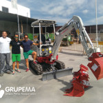 Entrega de Takeuchi TB 216, en Granada.