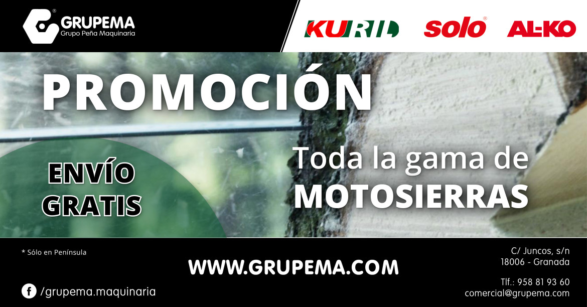 motosierras envio gratis