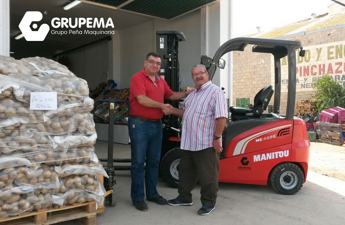 entrega carretilla electrica me 425