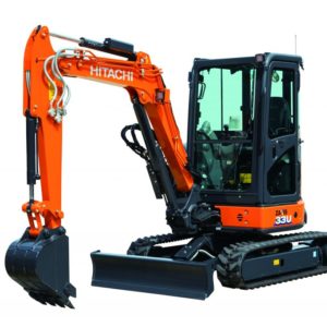 Mini-excavadora Hitachi ZX33U