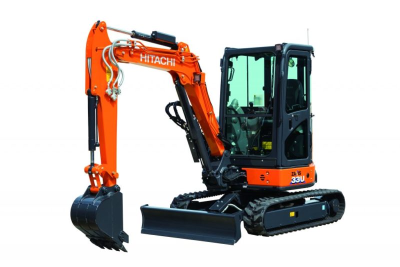 Mini-excavadora Hitachi ZX33U