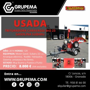 TRITURADOR USADA CARAVAGGI BIO 23