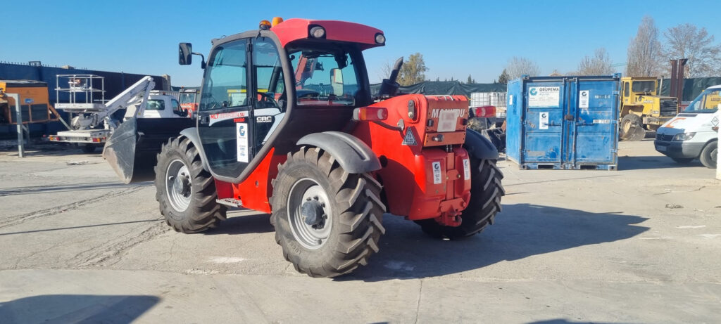 Manipulador telescópico Manitou MLT634 usado - Grupema