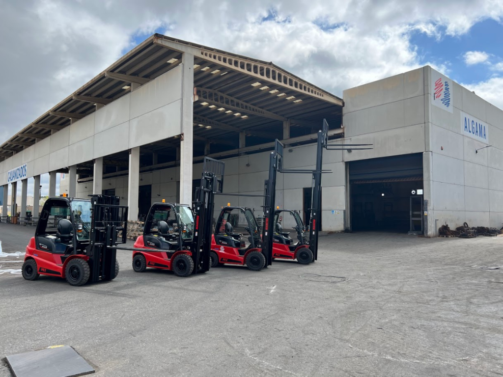 ENTREGA DE CARRETILLAS ELEVADORAS MANITOU MI25D EN LINARES - GRUPEMA