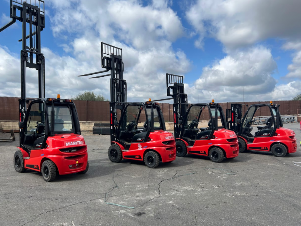 ENTREGA DE CARRETILLAS ELEVADORAS MANITOU MI25D EN LINARES - GRUPEMA