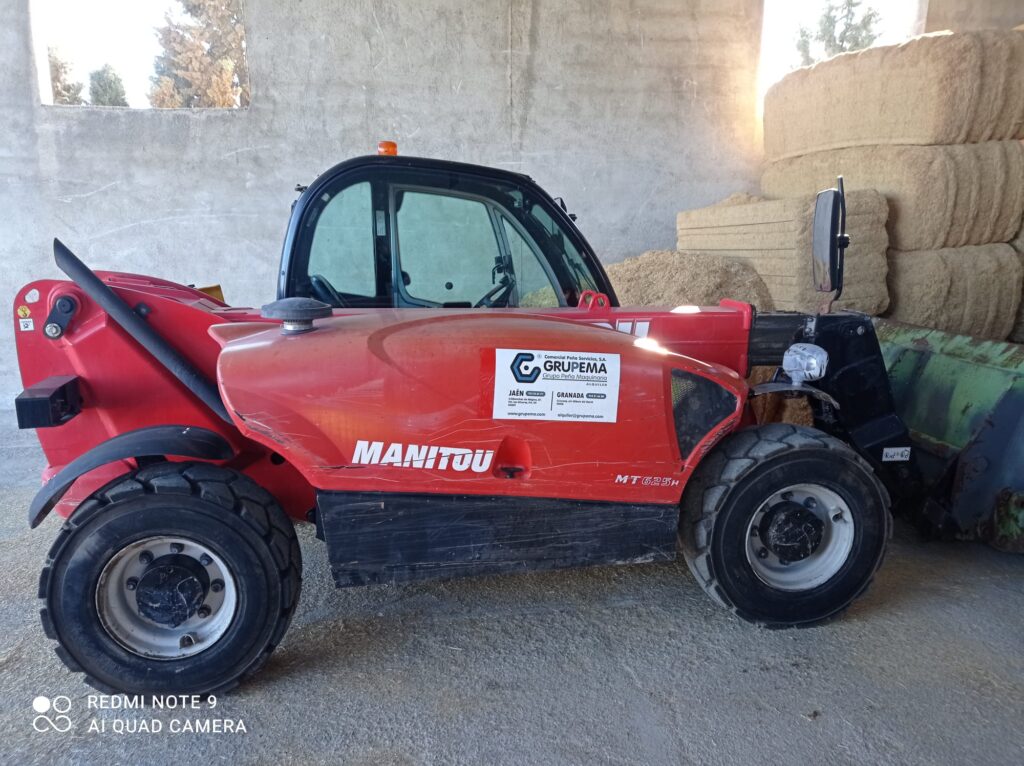 MANIPULADOR TELESCÓPICO MANITOU MT625H USADO - GRUPEMA