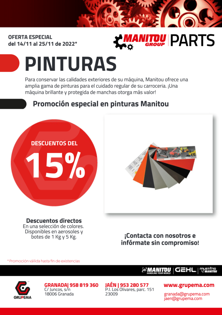 PROMO PINTURAS MANITOU