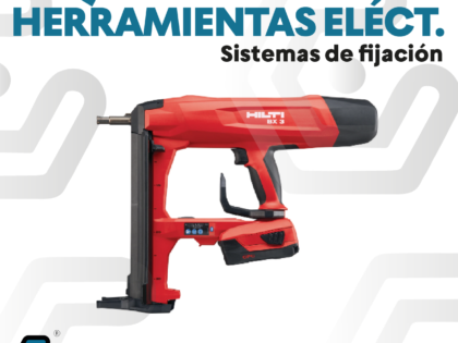 ¡Sistemas de fijación eléctricos HILTI disponibles en Grupema Alquiler!