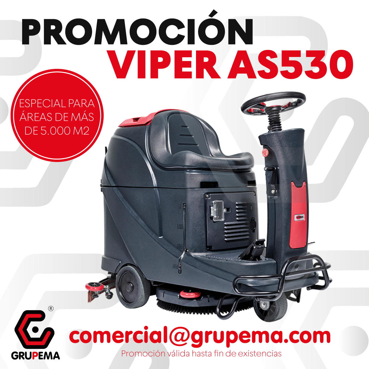 PROMO MAQUINARIA LIMPIEZA - GRUPEMA