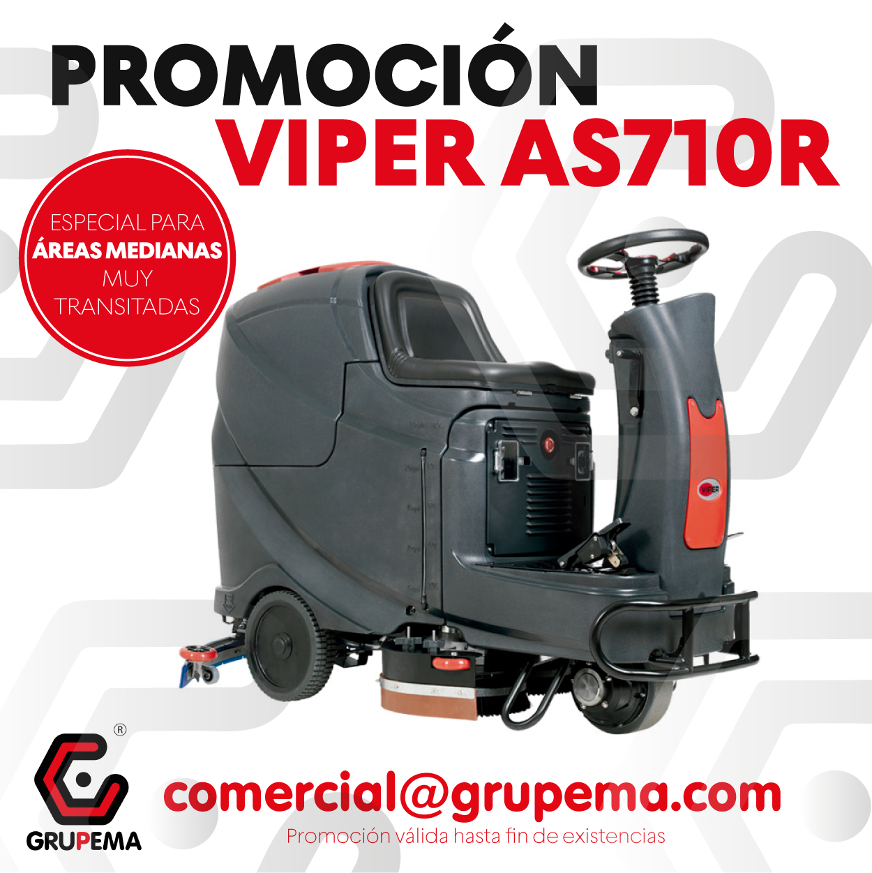 PROMO MAQUINARIA LIMPIEZA - GRUPEMA