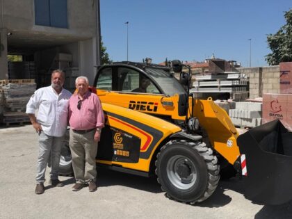 ENTREGA DE MANIPULADOR TELESCÓPICO DIECI APOLLO SMART 20.4 EN BAEZA (JAÉN)